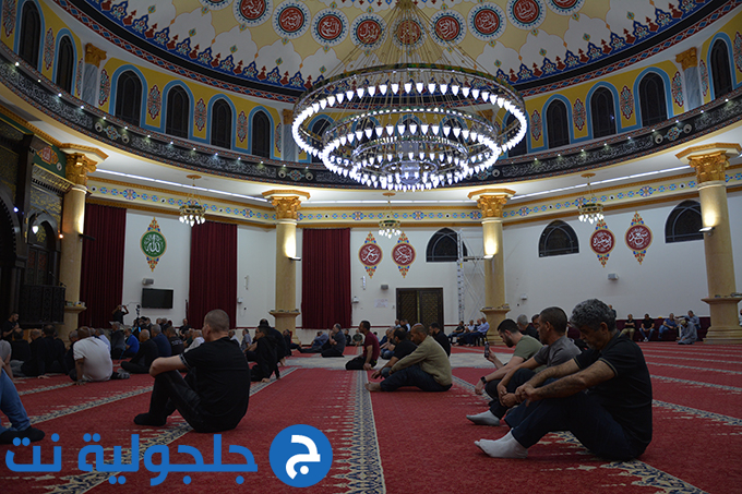حفل لتوديع حجاج بيت الله الحرام في جلجولية